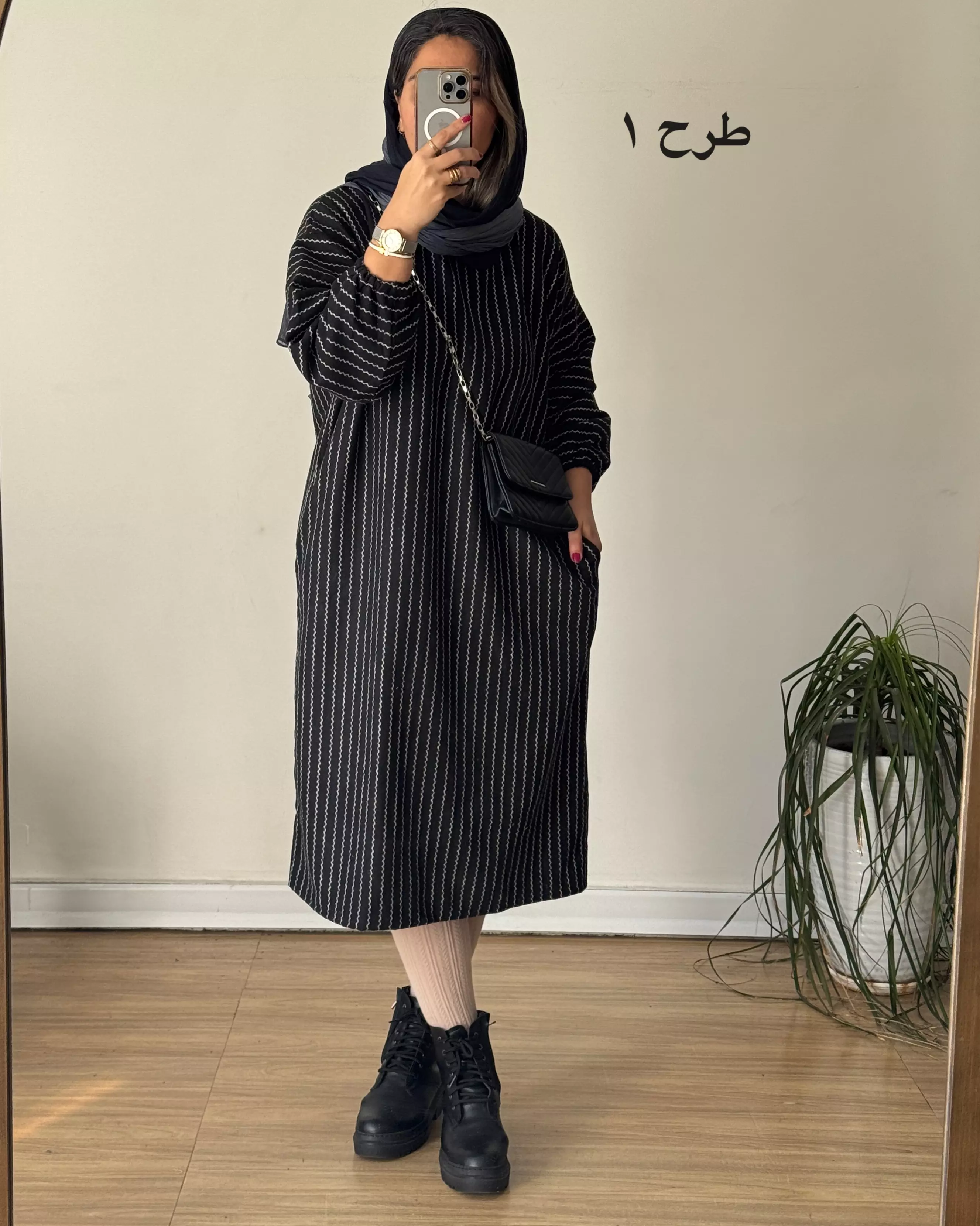 کفتان پشمی چهارخونه دیبا 11